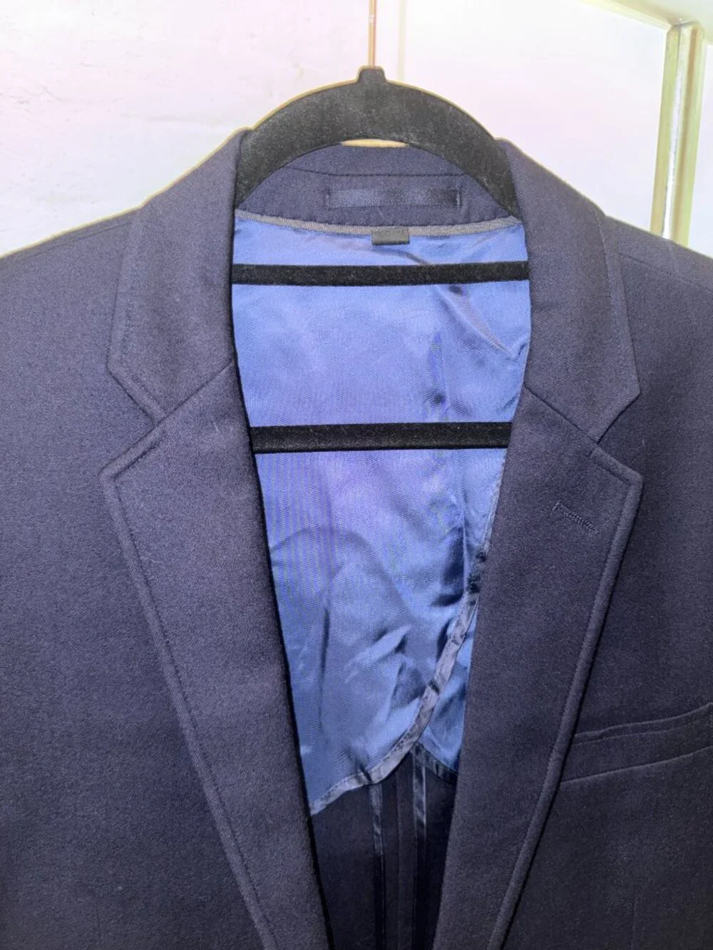 J.Crew Ludlow Navy Wool Blazer Suit Jacket 40R American Woolen Co